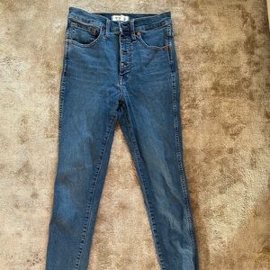 Madewell High Rise Jeans